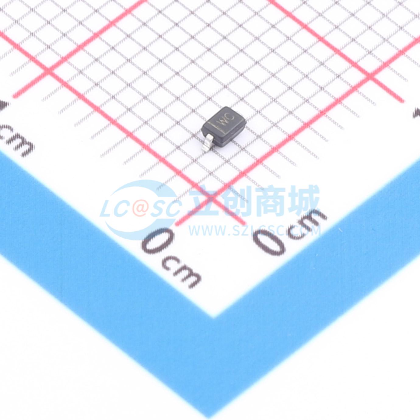 点击查看大图 BZT52C7V5S实物图