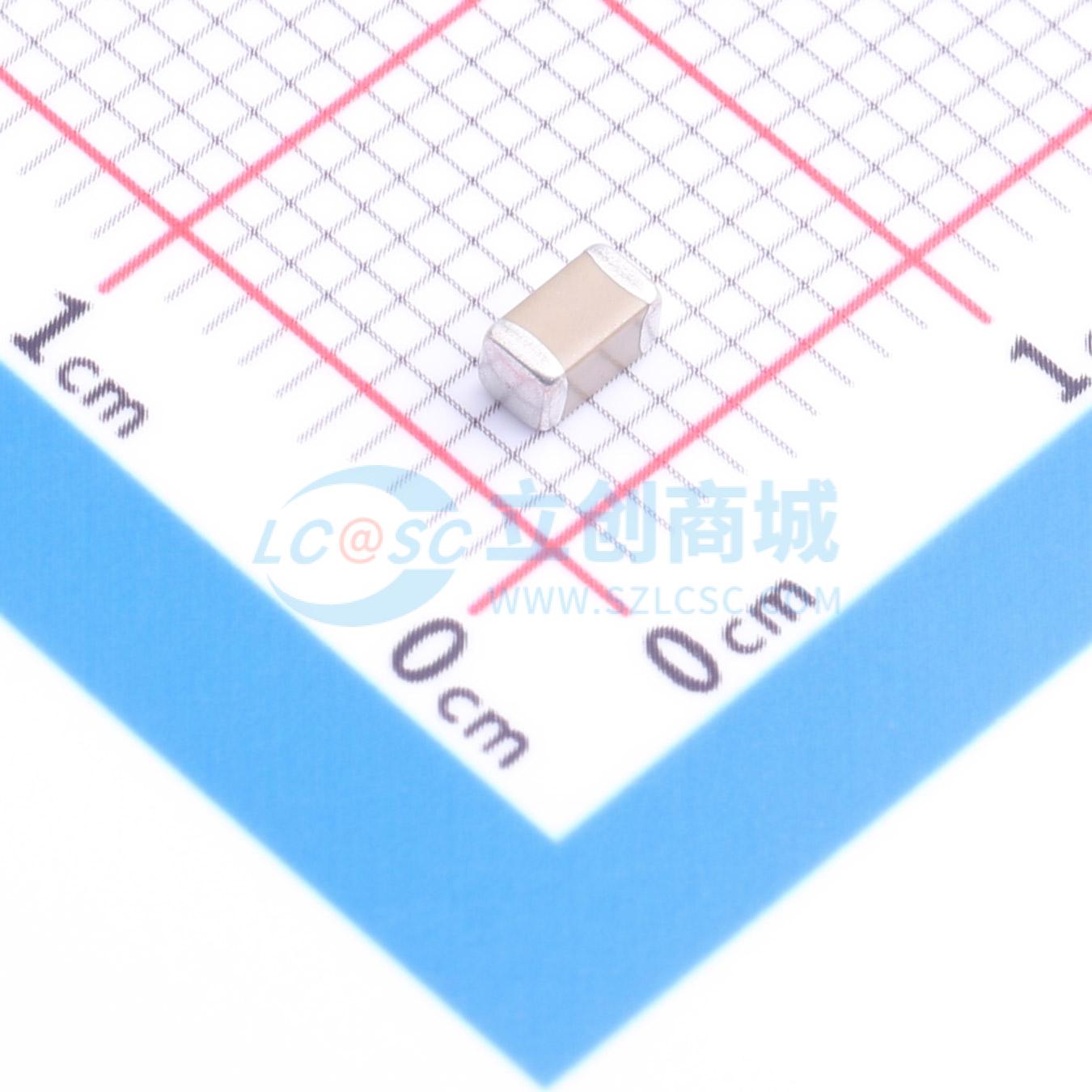 点击查看大图 GRM31CR61A107MEA8K实物图