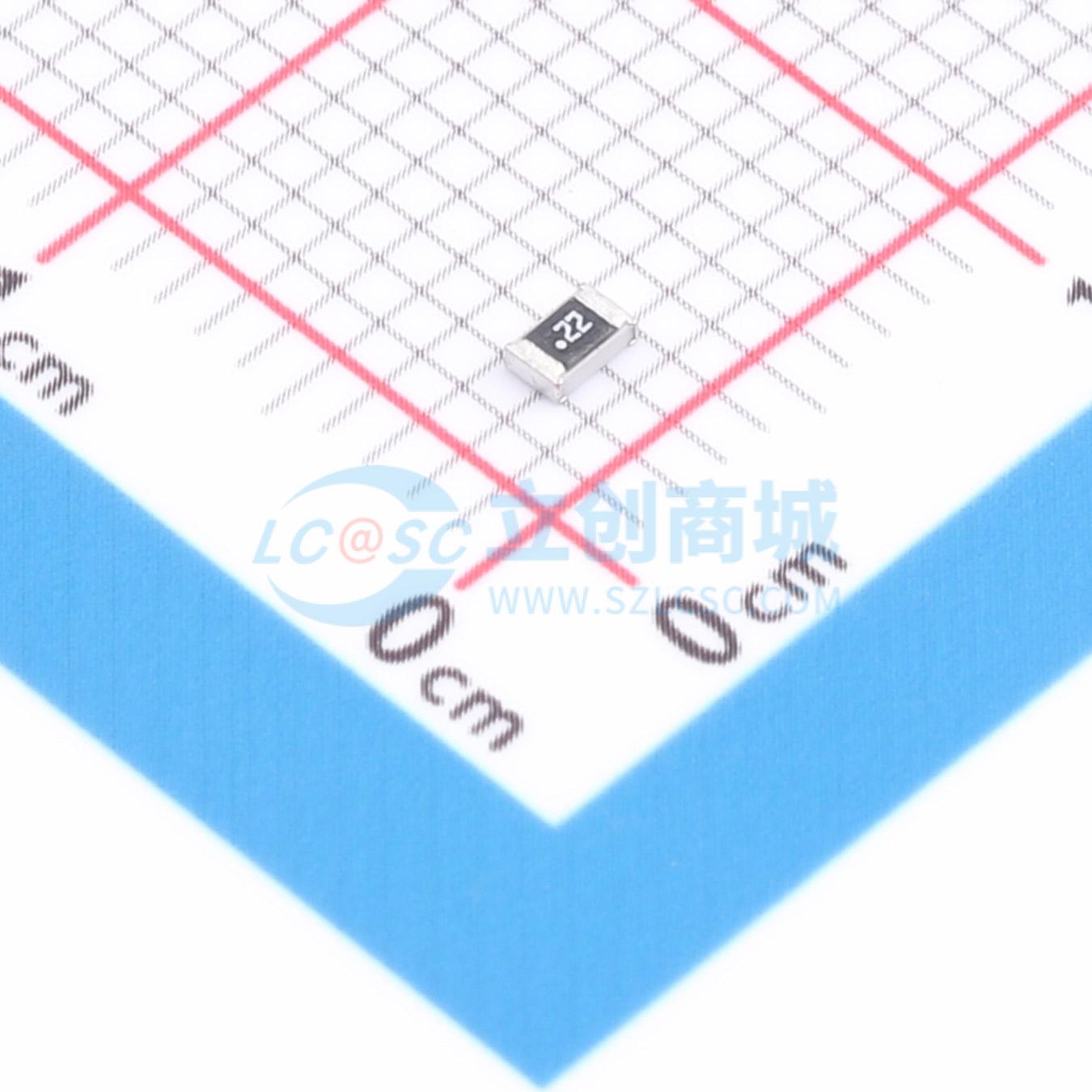 点击查看大图 ERJ-6DQFR22V实物图