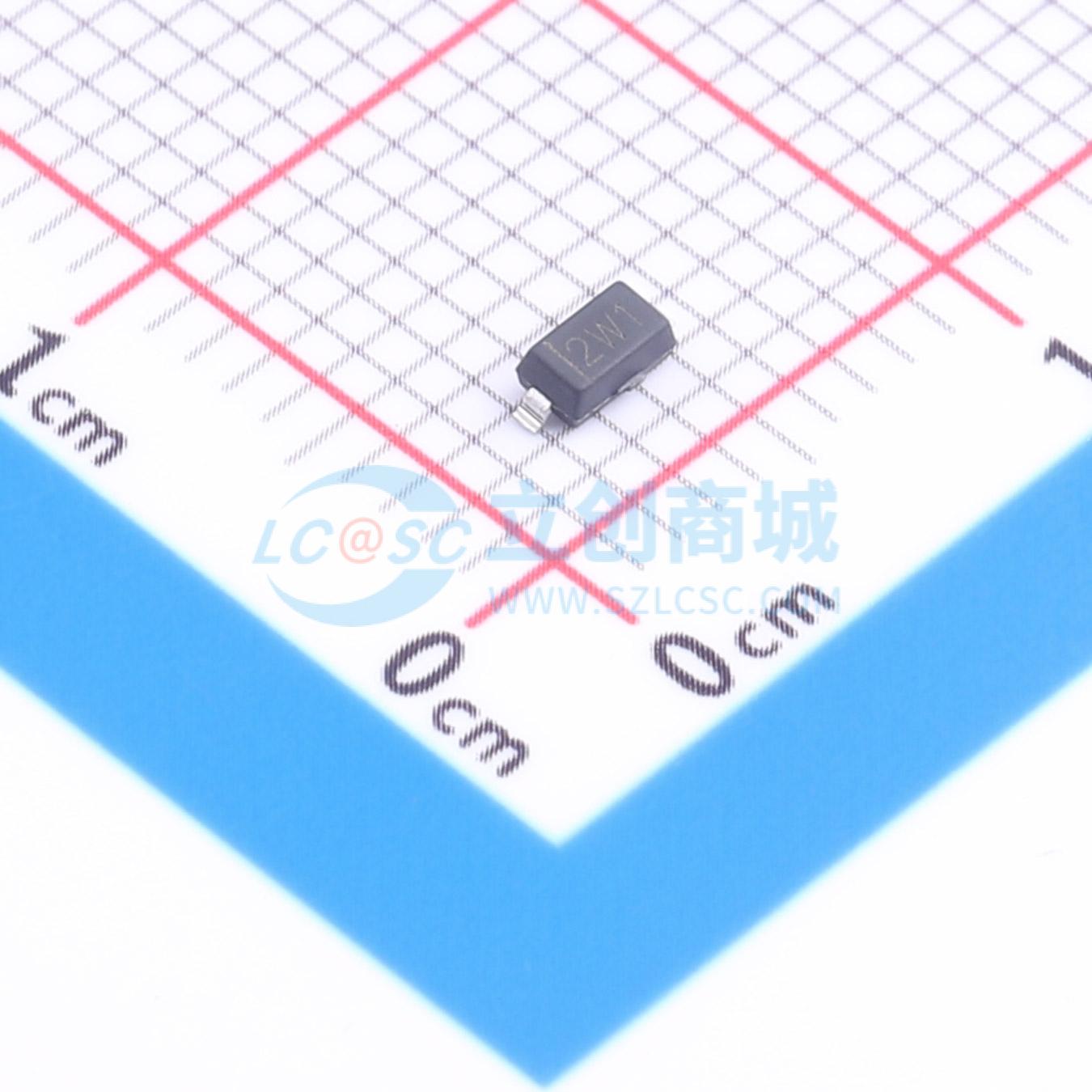 点击查看大图 BZT52B2V7实物图