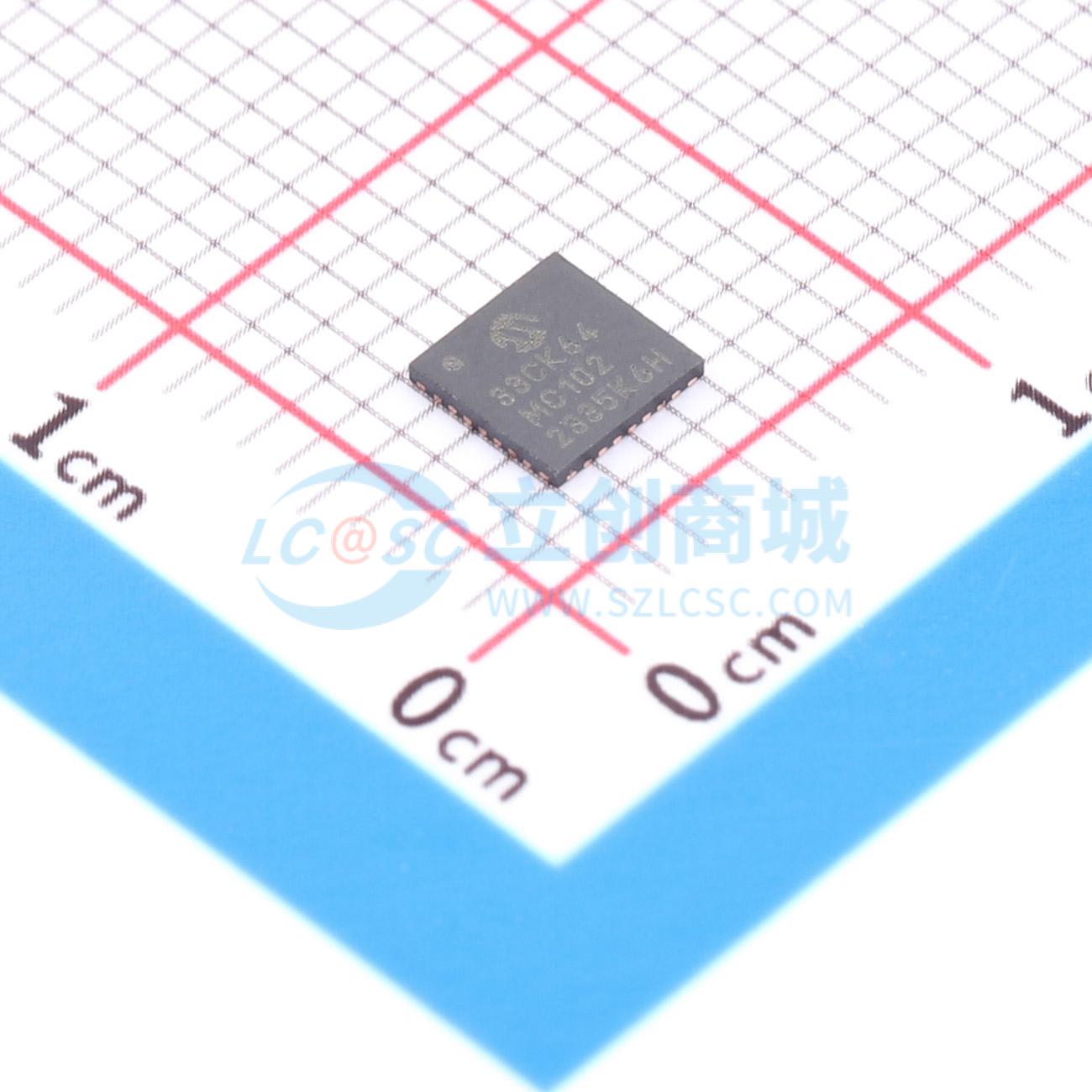 点击查看大图 DSPIC33CK64MC102-I/M6实物图