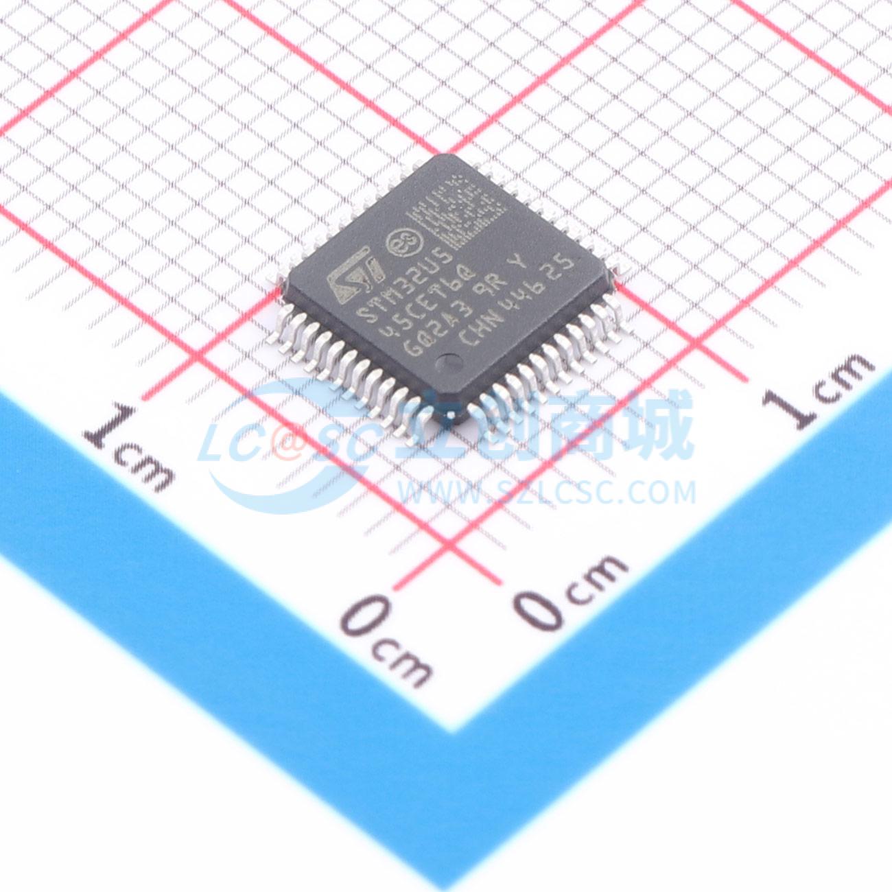 点击查看大图 STM32U545CET6Q实物图