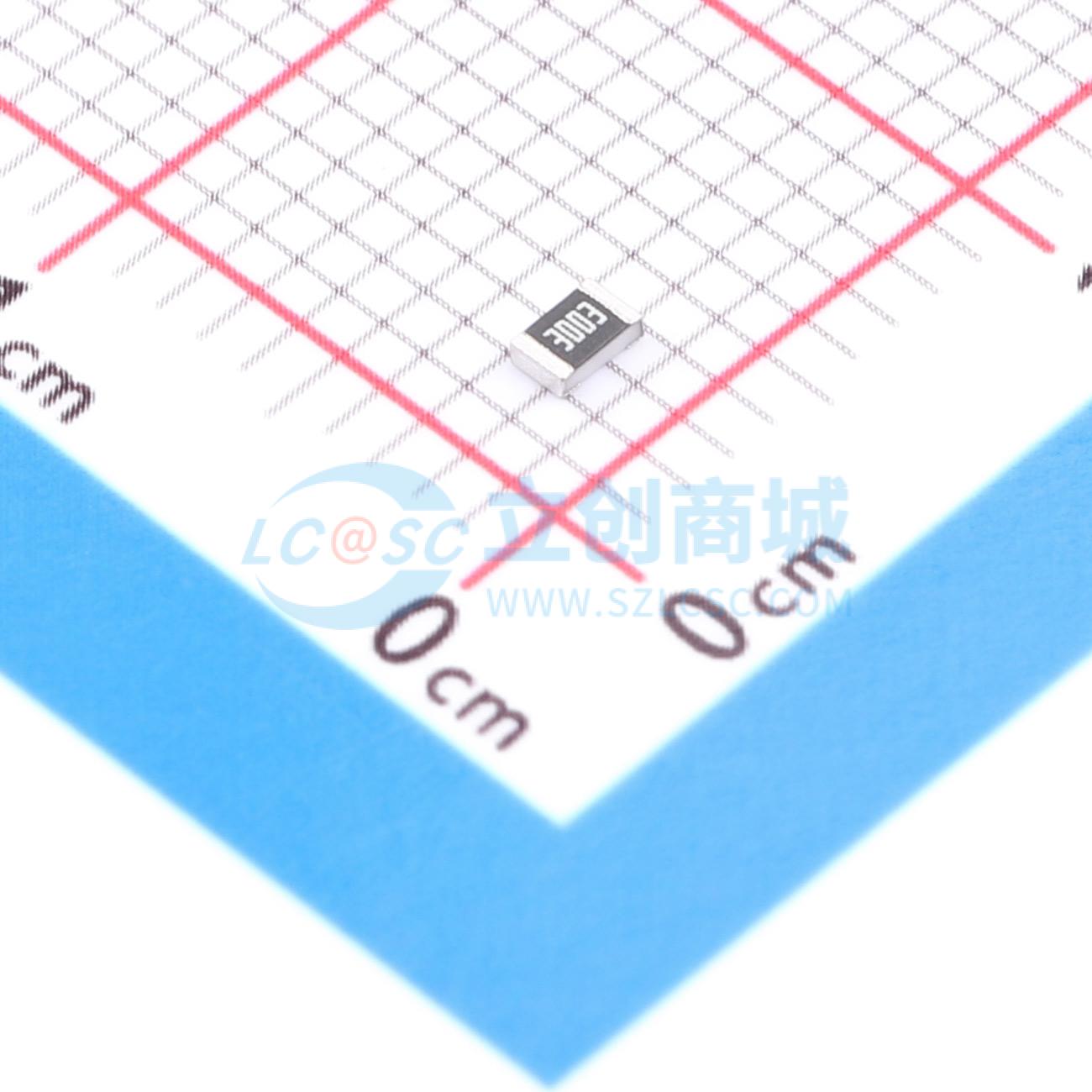 点击查看大图 FRQ0805F3003TS实物图