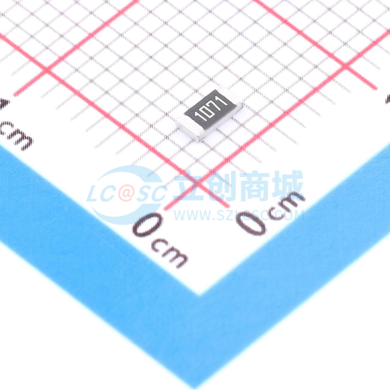 点击查看大图 FRC1206F1071TS实物图