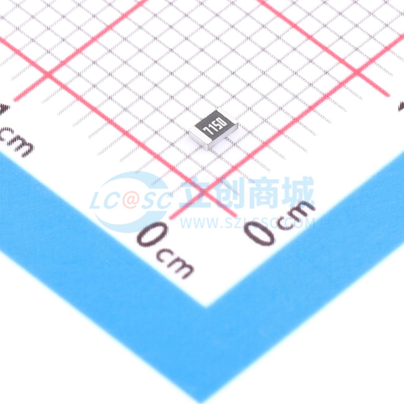 点击查看大图 FRQ0805F7150TS实物图