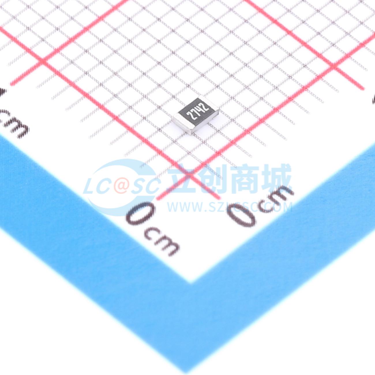 点击查看大图 FRQ0805F2742TS实物图