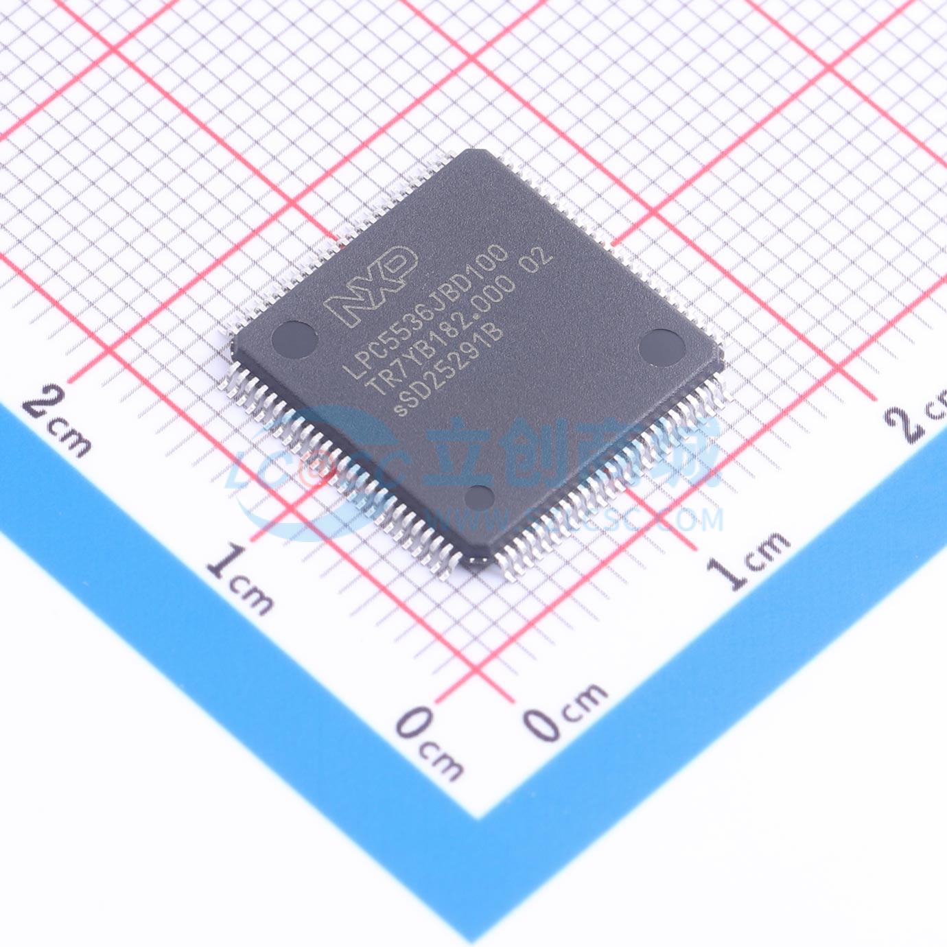 点击查看大图 LPC5536JBD100K实物图