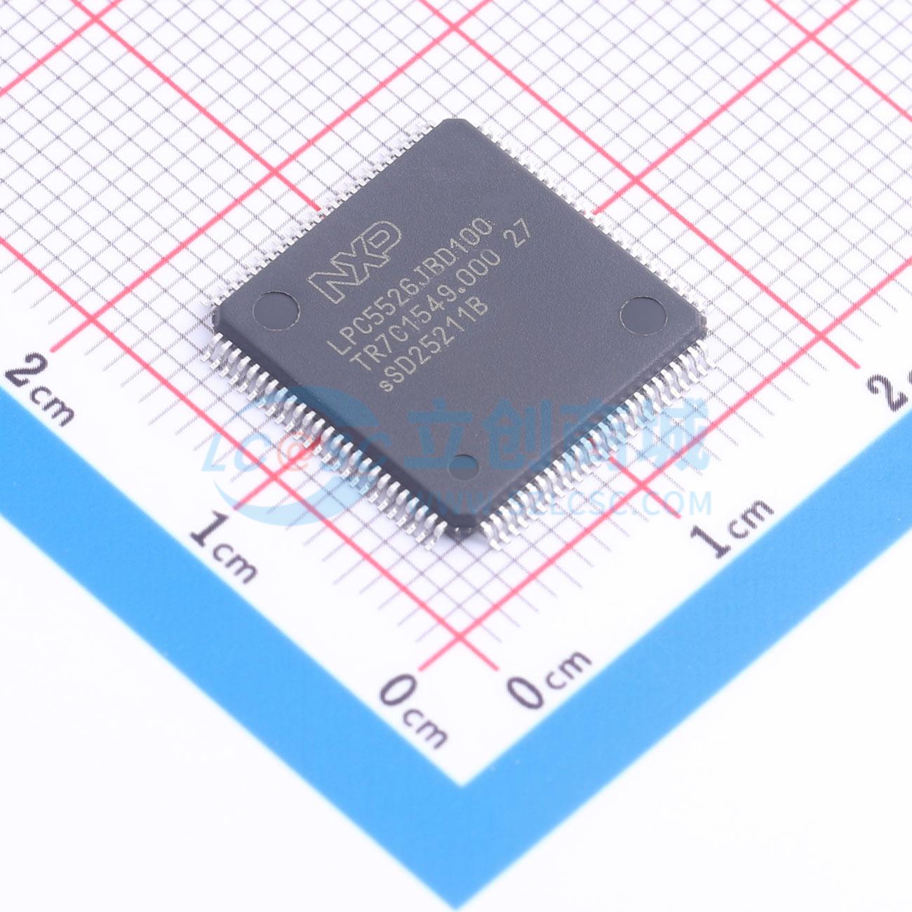 点击查看大图 LPC5526JBD100Y实物图