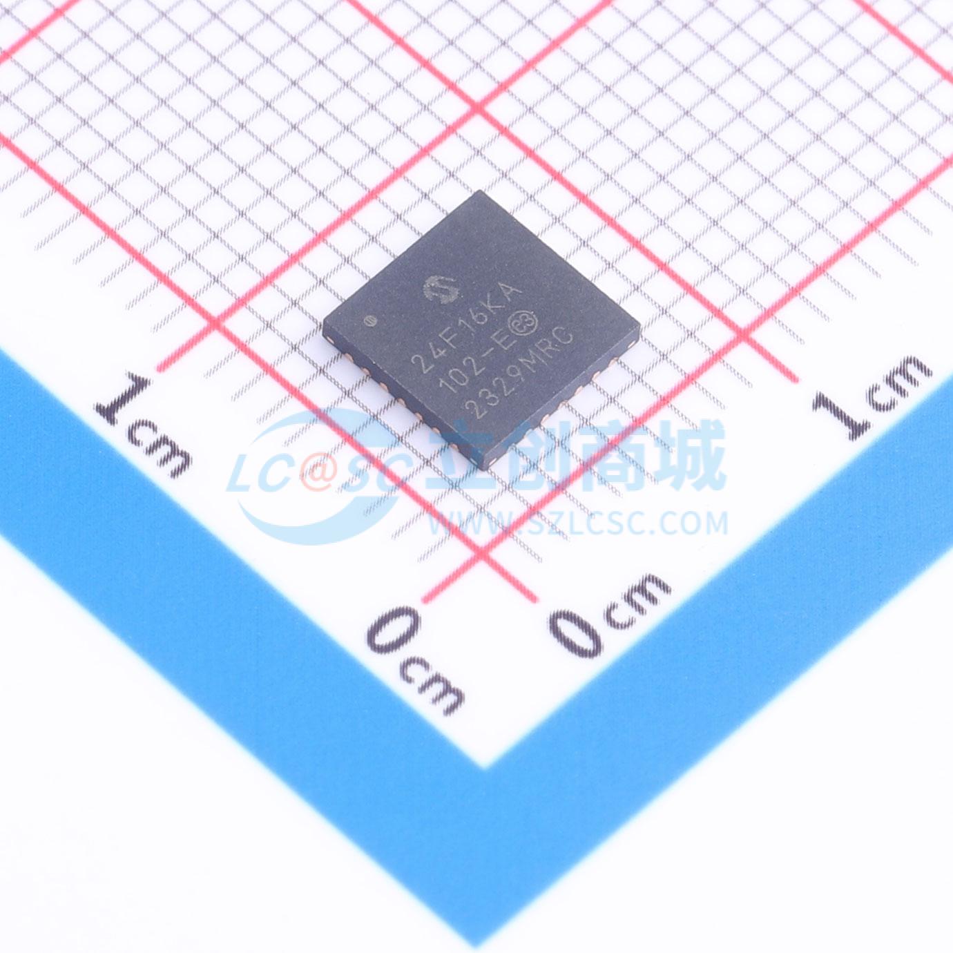 点击查看大图 PIC24F16KA102-E/ML实物图
