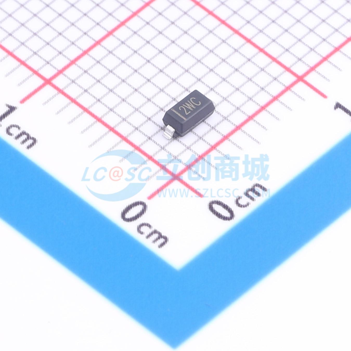 点击查看大图 BZT52B7V5实物图