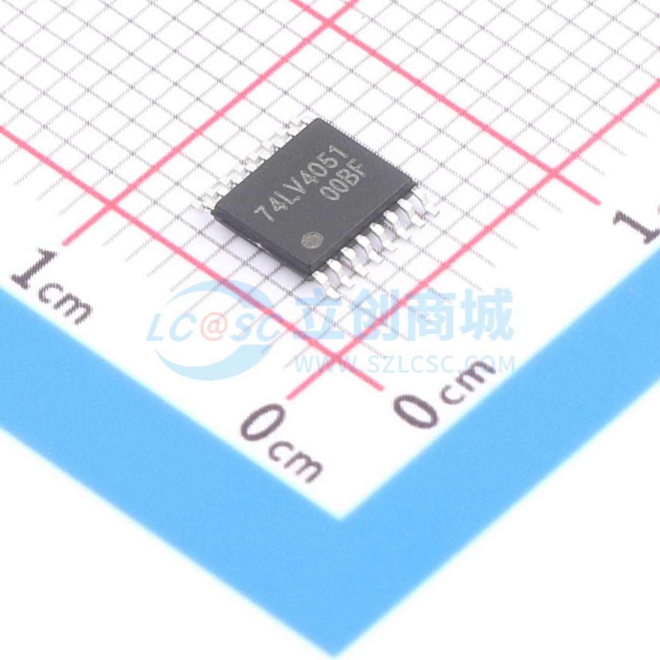 点击查看大图 CJ74LV4051BEN实物图