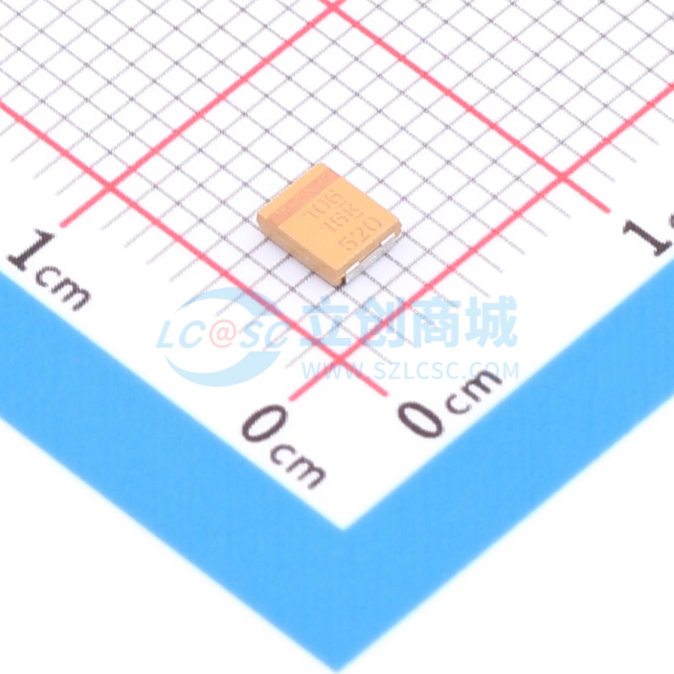 点击查看大图 T491T106K016AT实物图