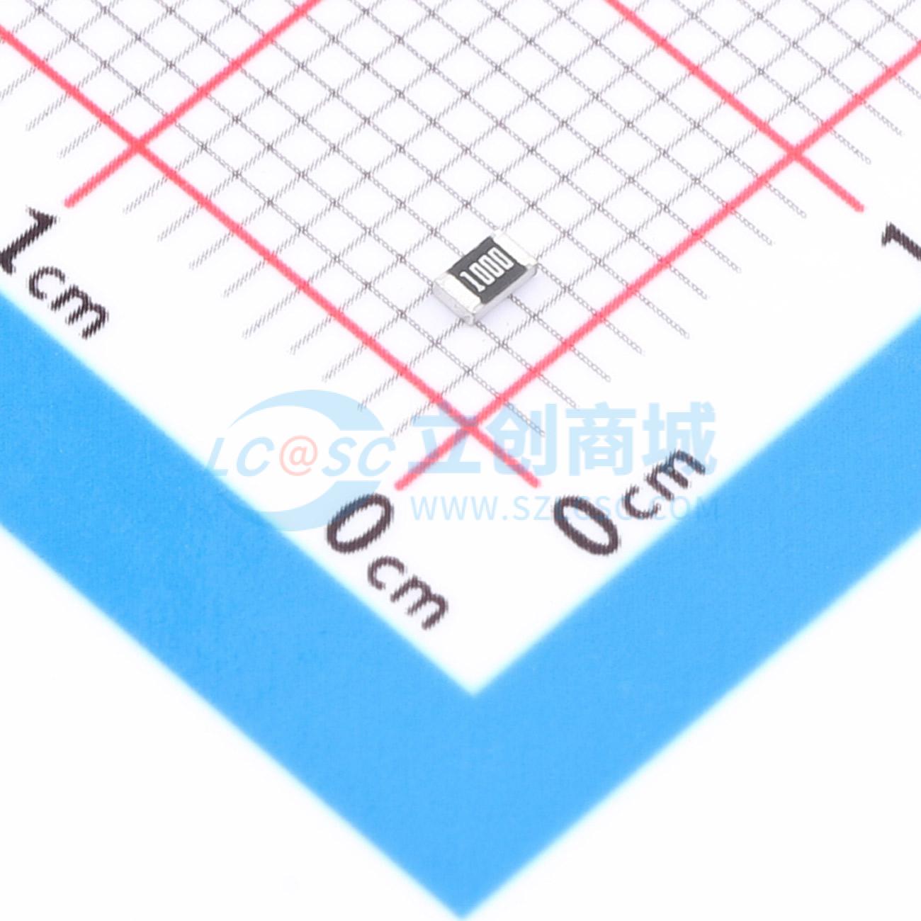 点击查看大图 CRF0805R1000BN实物图