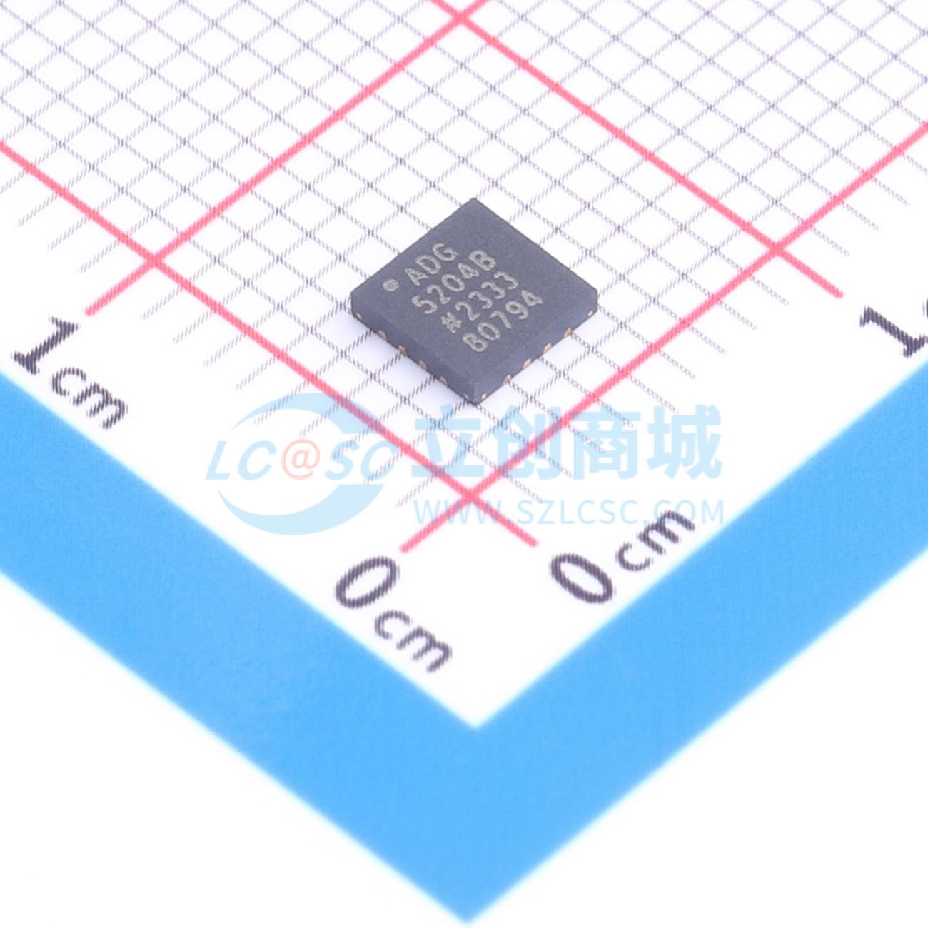 点击查看大图 ADG5204BCPZ-RL7实物图