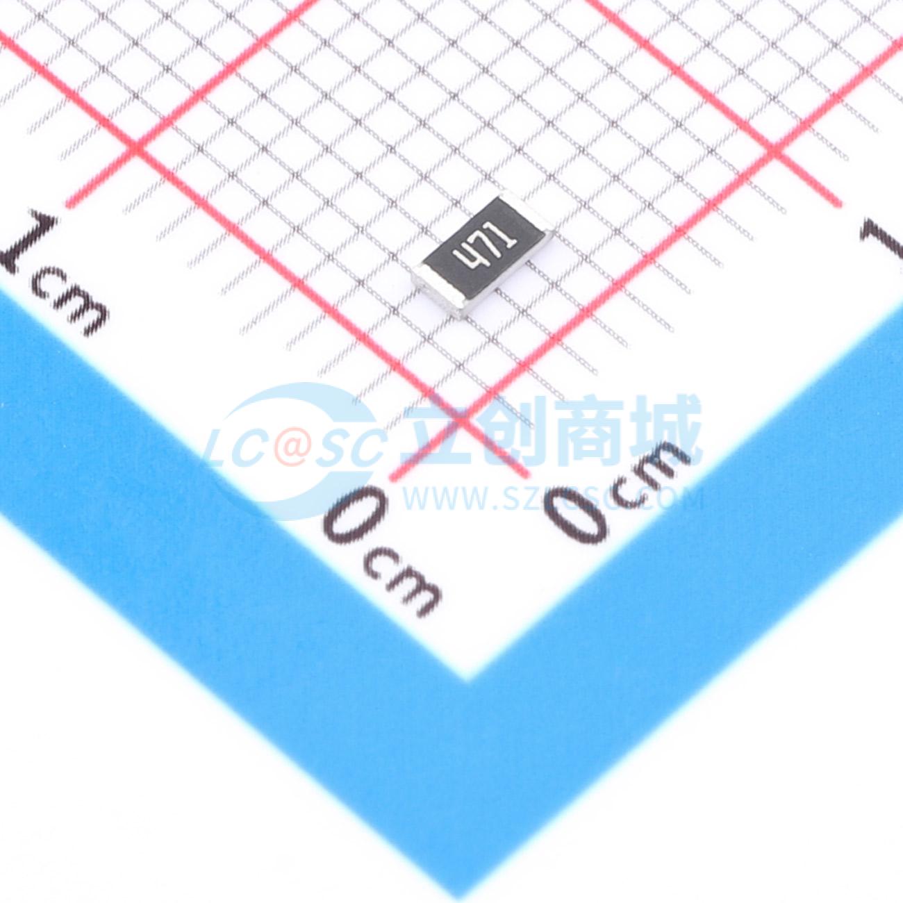 点击查看大图 CRF1206Q471BN实物图