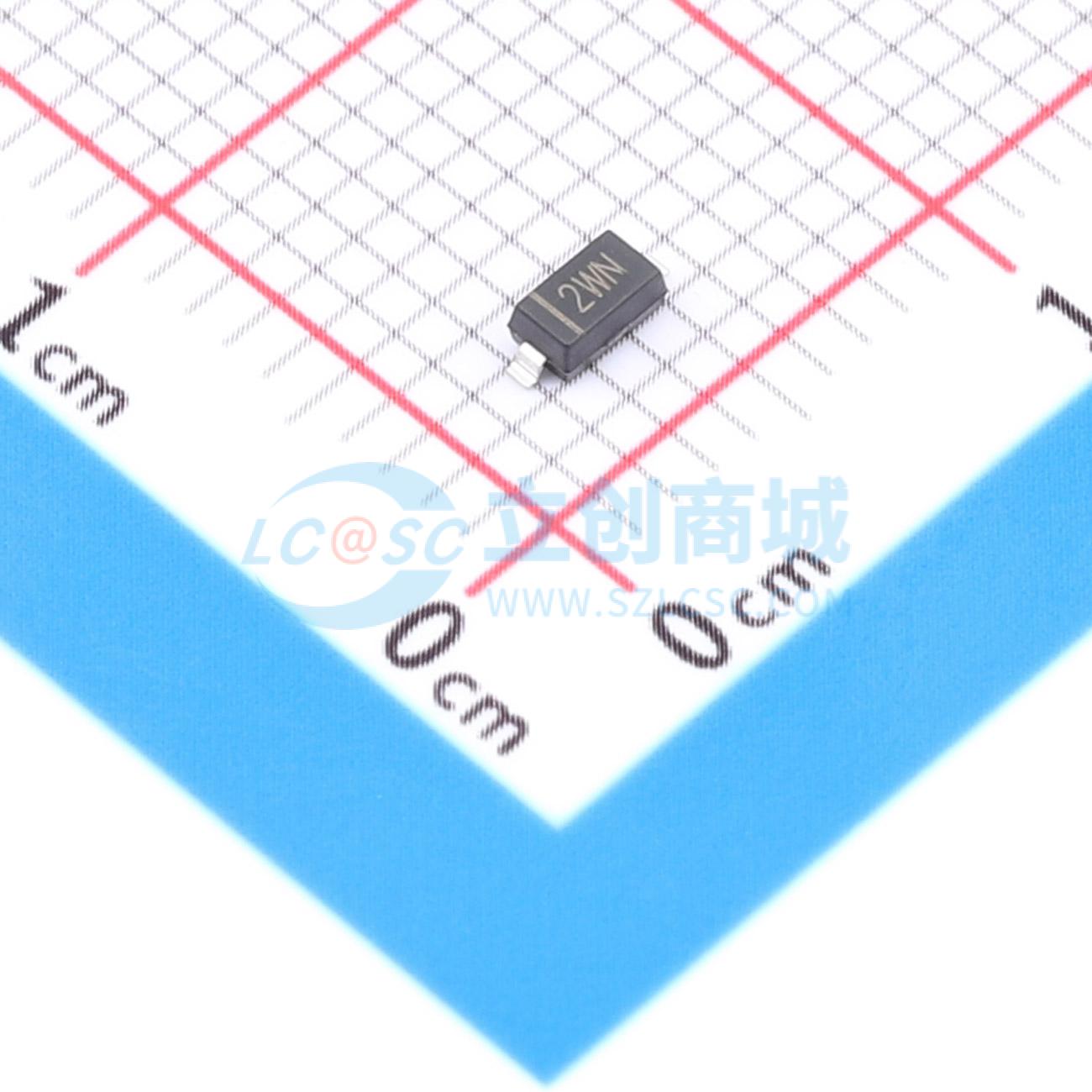 点击查看大图 BZT52B22实物图