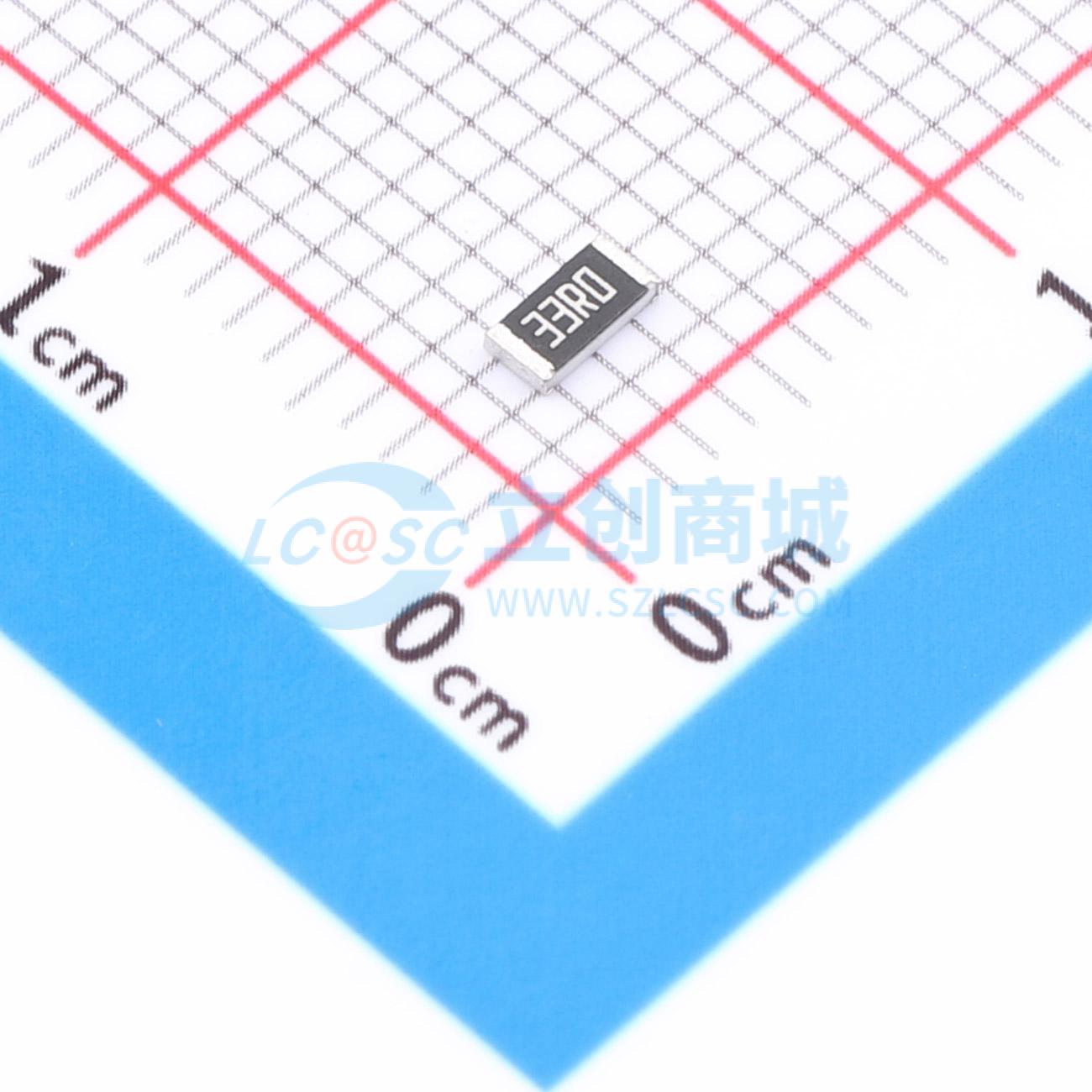 点击查看大图 CRF1206R330BN实物图