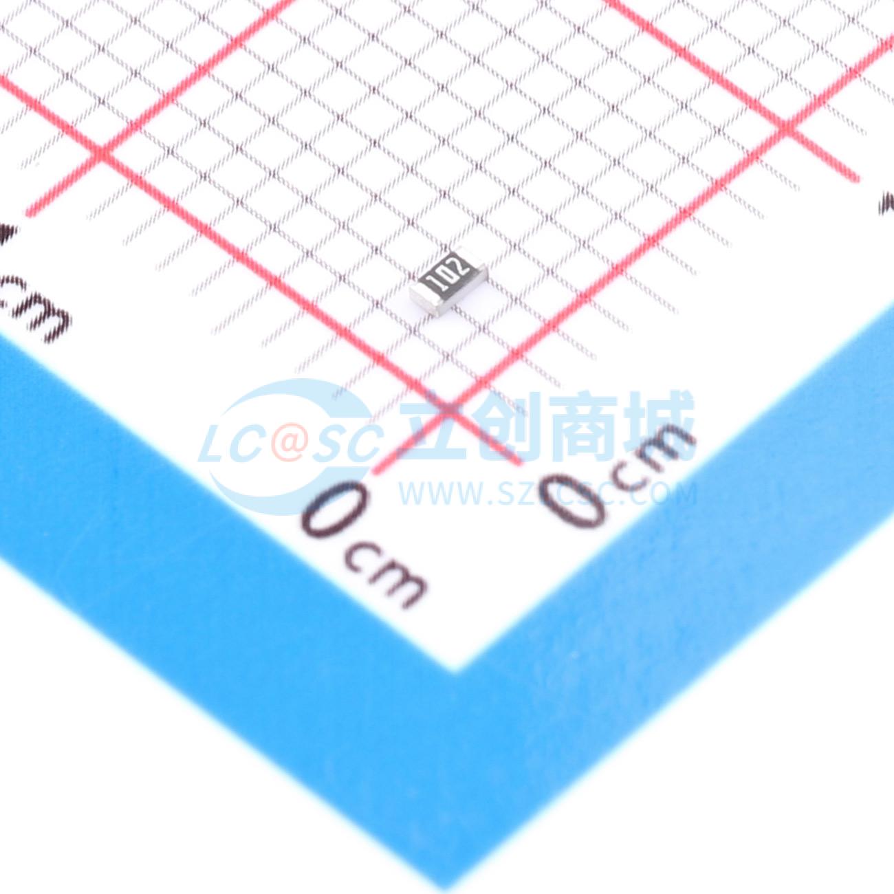 点击查看大图 CRF0603Q102PN实物图