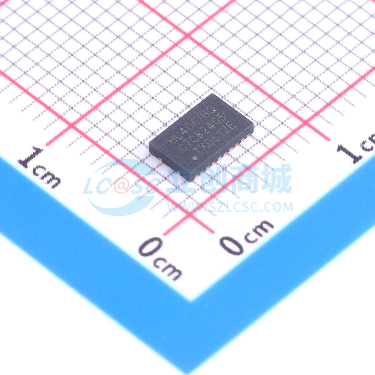 点击查看大图 74HC4067BQ-Q100J实物图