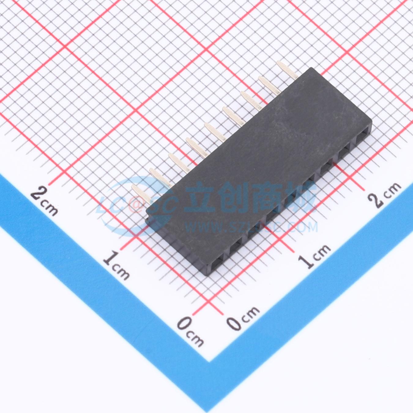 点击查看大图 LAIL-PM2.54-9P-L实物图