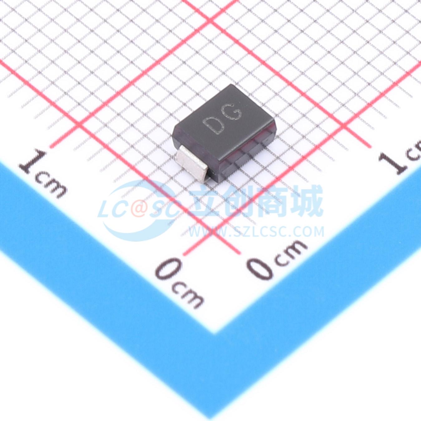 点击查看大图 SMBJ58CA实物图