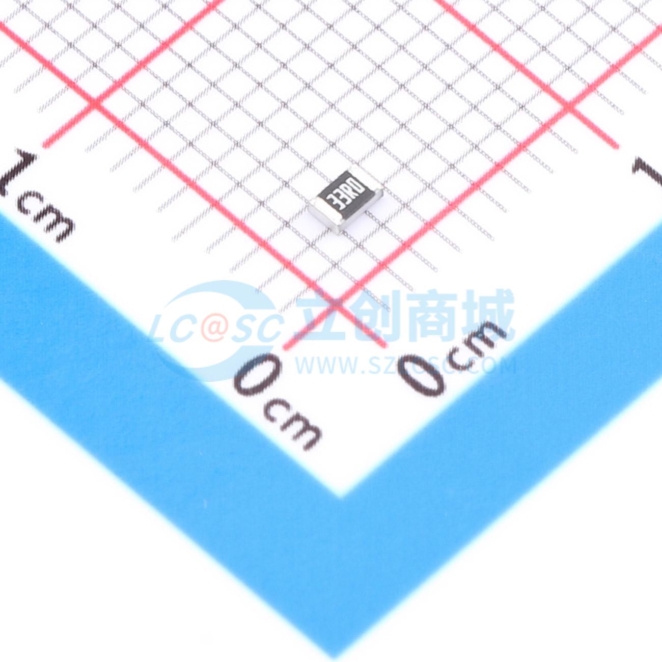点击查看大图 CRF0805R33R0FN实物图