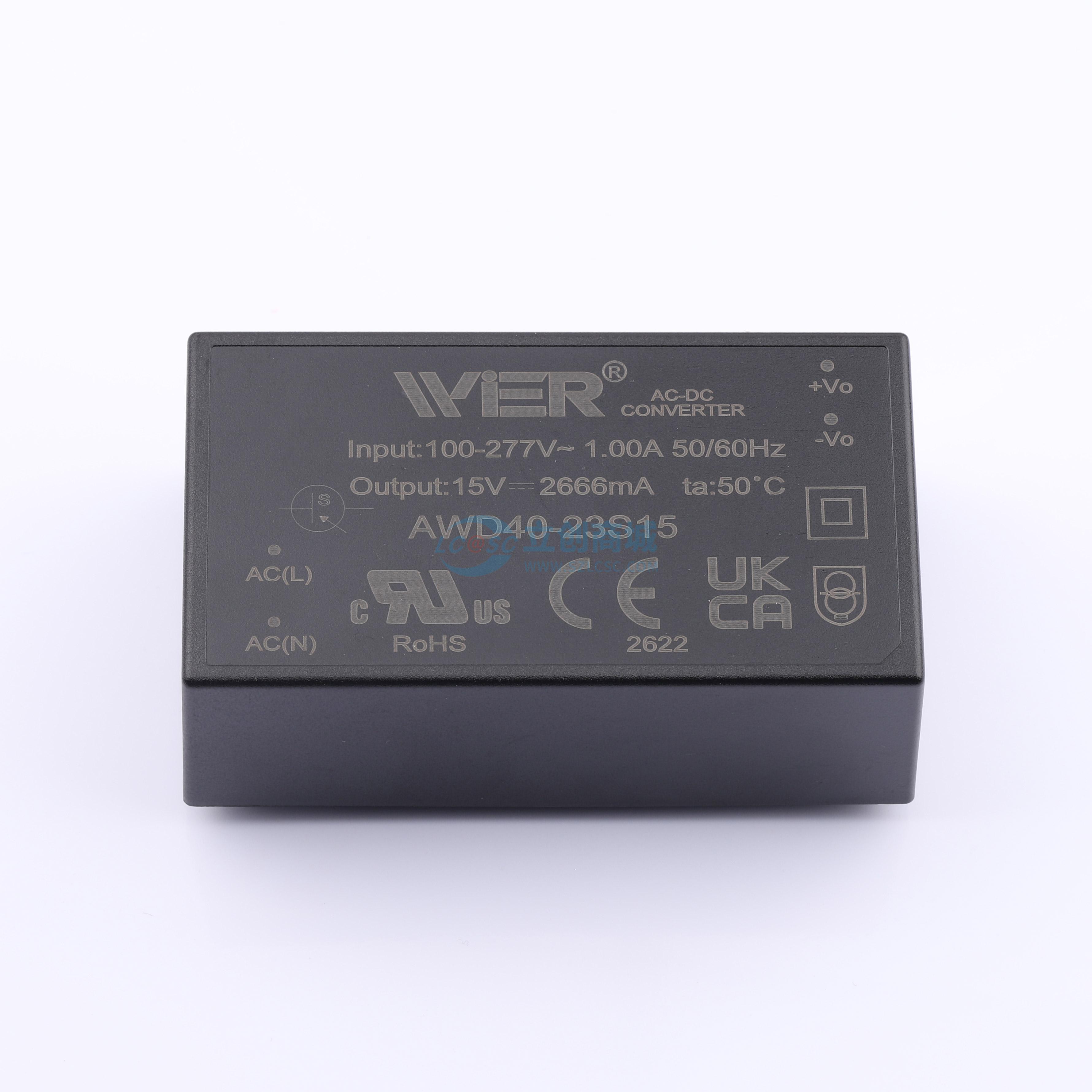 点击查看大图 AWD40-23S15实物图