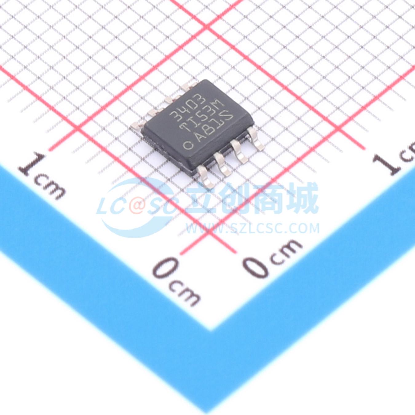 点击查看大图 TCAN3403DRQ1实物图