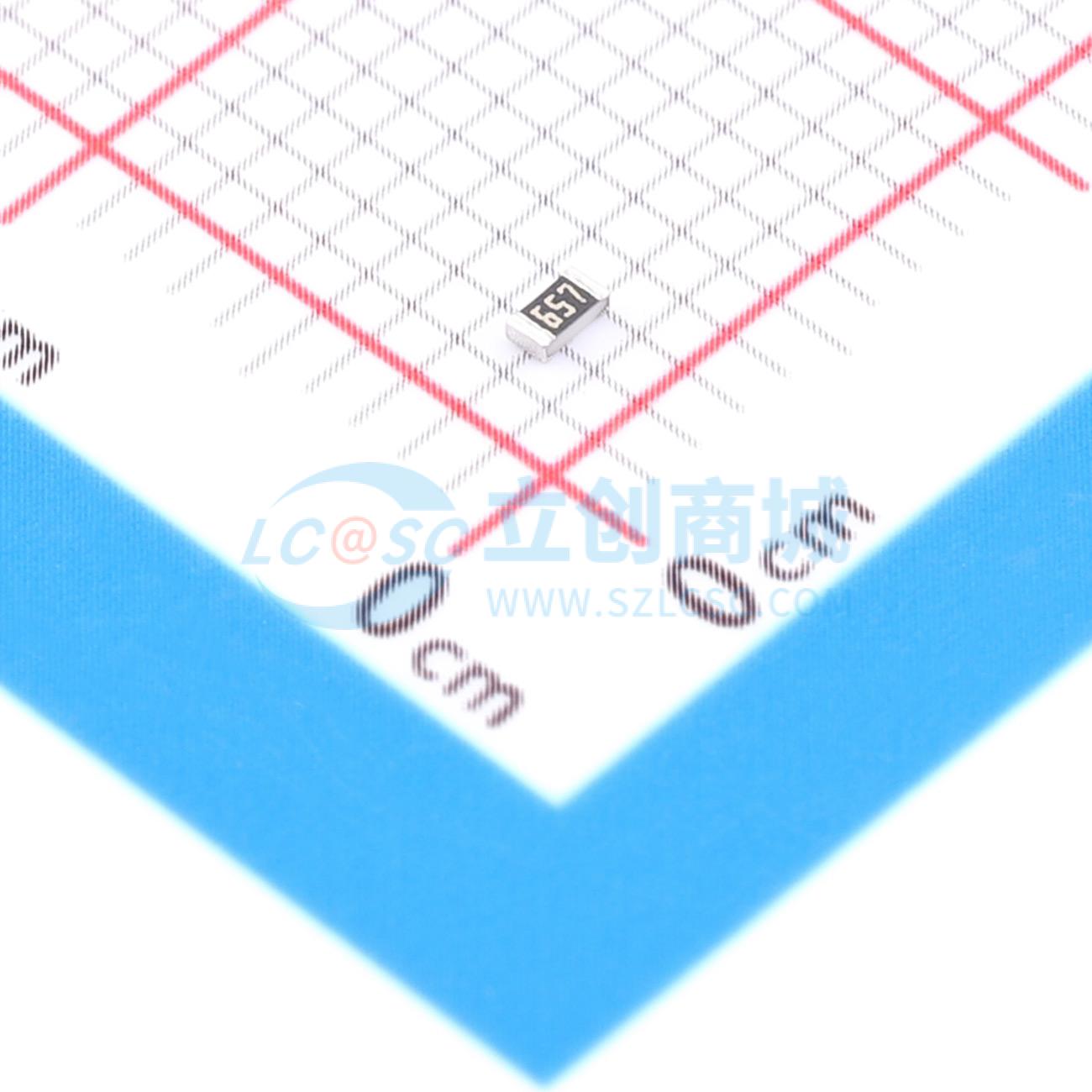 点击查看大图 RNCF0603BTE6K57实物图