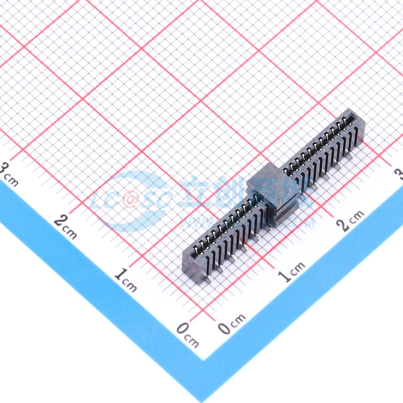 点击查看大图 FPC02-WF1.0-26PCRH47实物图