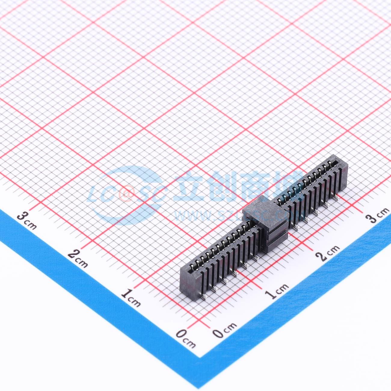点击查看大图 FPC02-WF1.0-28PCRH47实物图