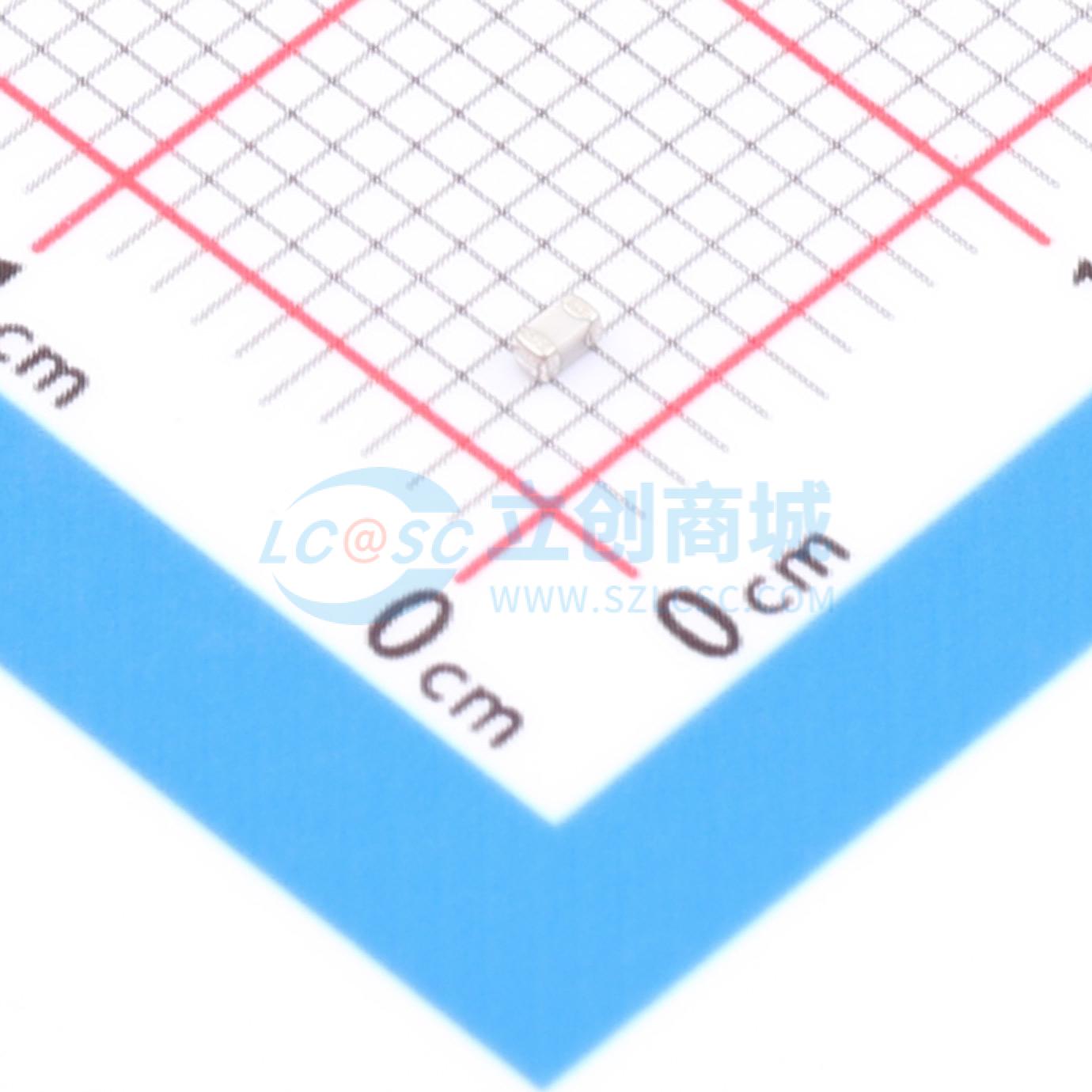 点击查看大图 C0603C820J5GACTU实物图