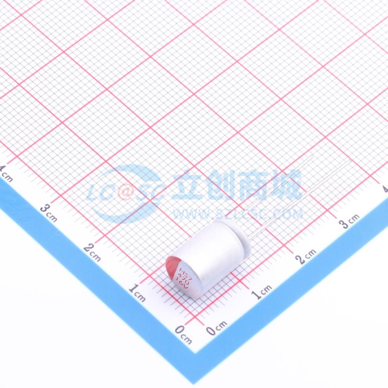 点击查看大图 RYHS16V470UF8*11实物图