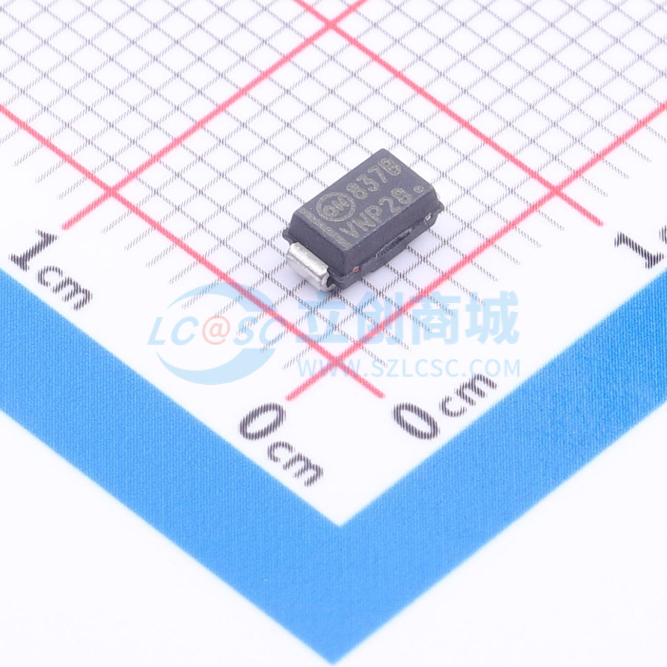 点击查看大图 SZ1SMA5937BT3G实物图