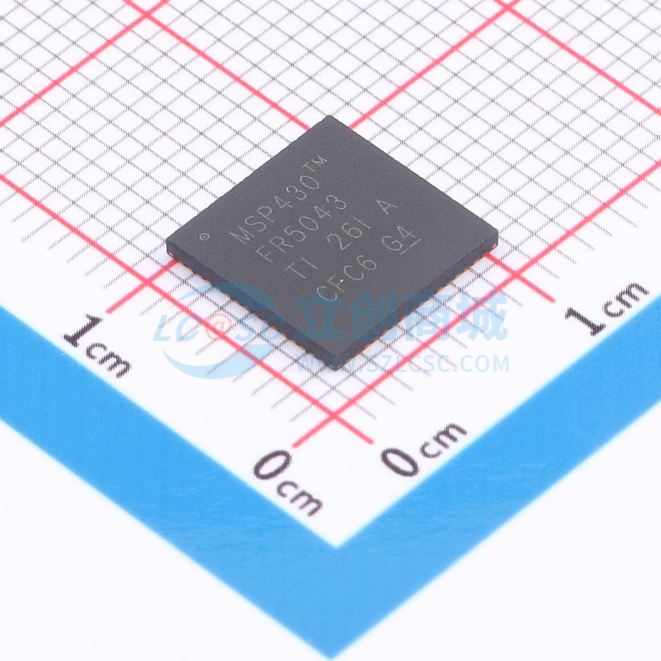 点击查看大图 MSP430FR5043IRGCT实物图