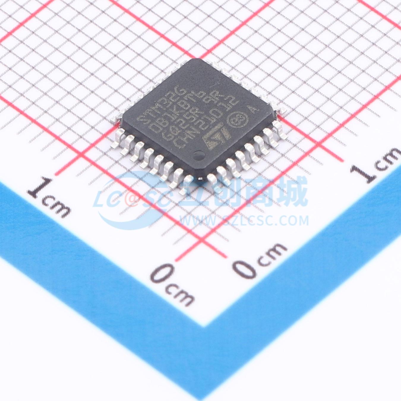 点击查看大图 STM32G0B1KBT6TR实物图