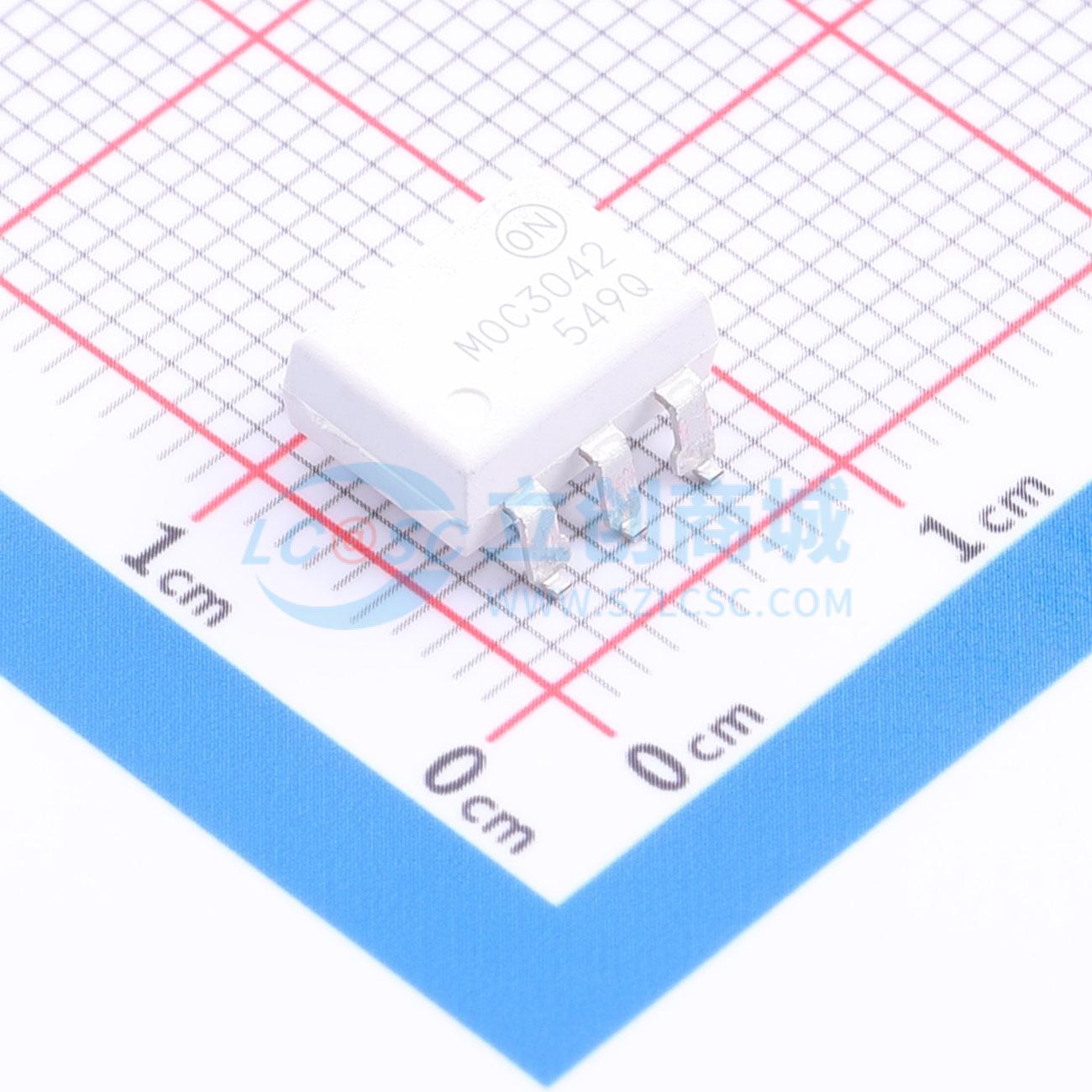 点击查看大图 MOC3042SR2M实物图