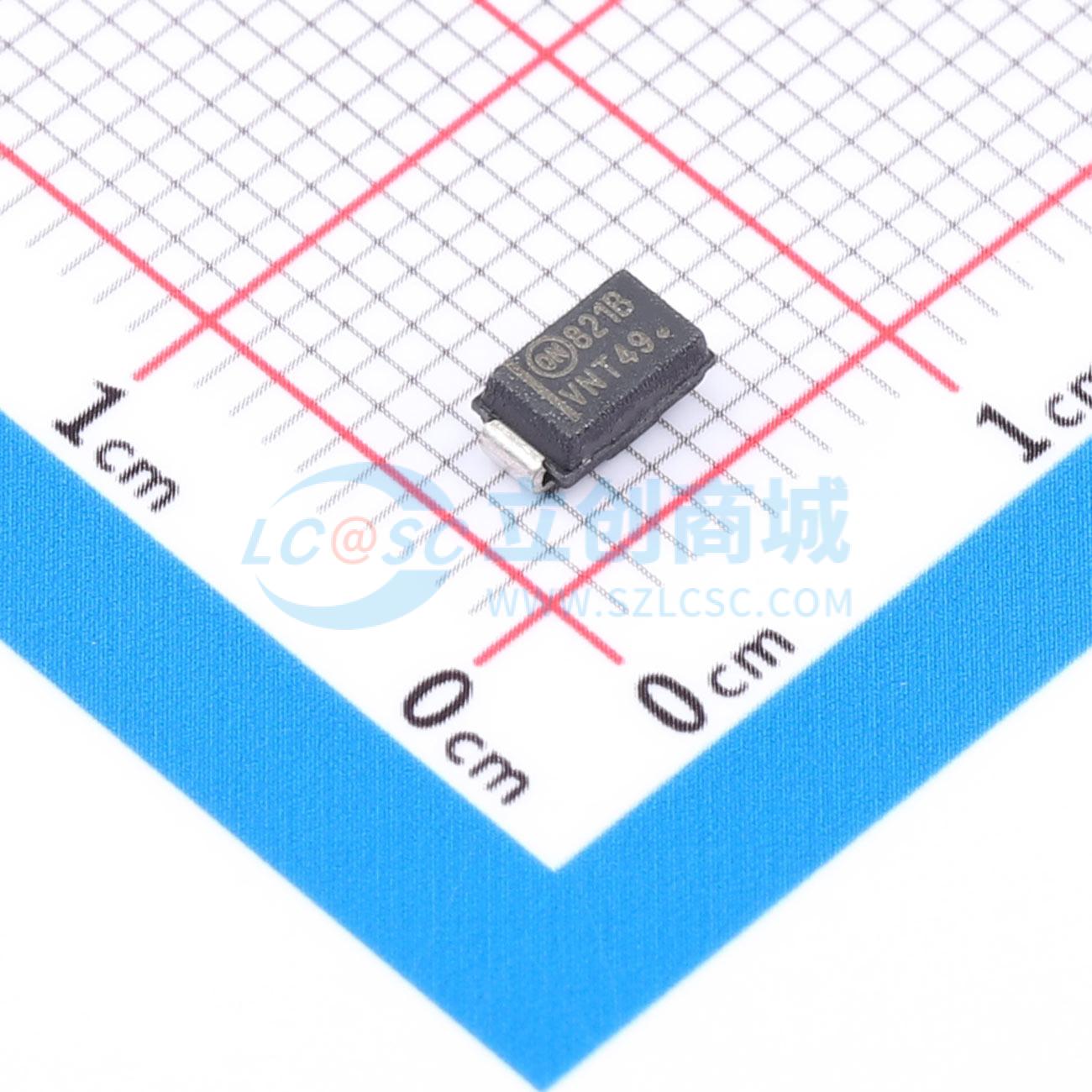 点击查看大图 SZ1SMA5921BT3G实物图