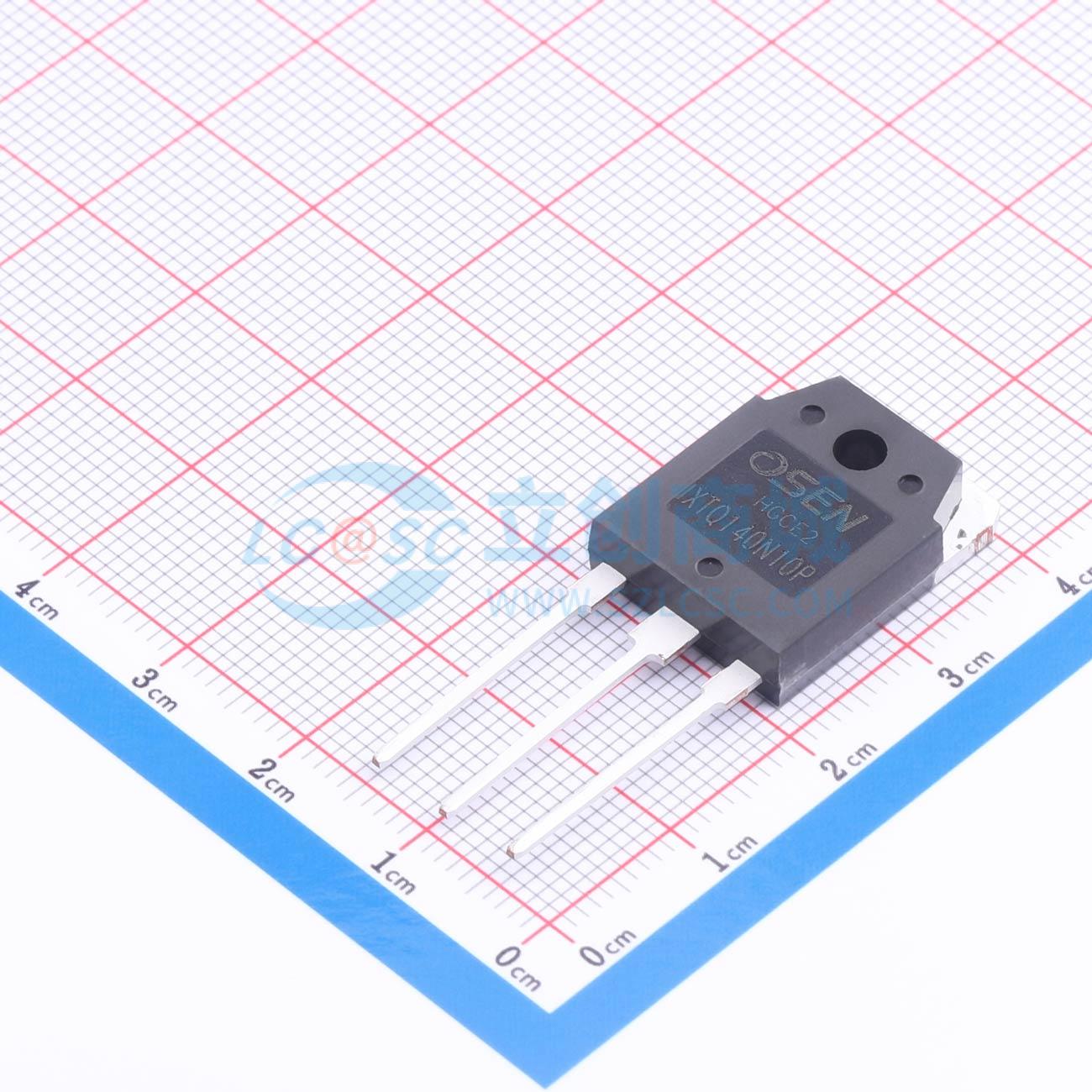 点击查看大图 IXTQ140N10P-OSEN实物图