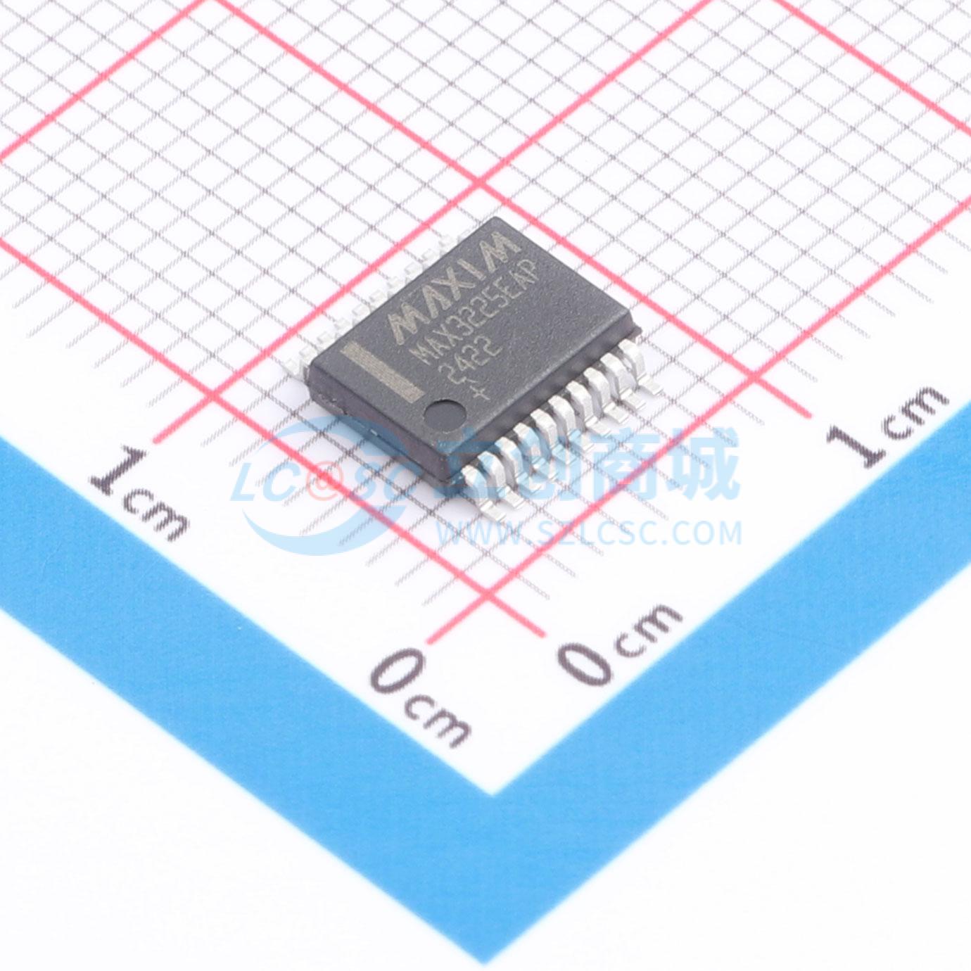 点击查看大图 MAX3225EAP+T实物图