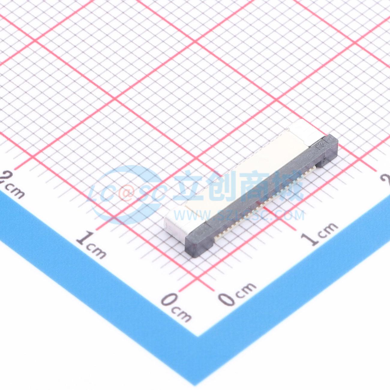 点击查看大图 BX-FPC0.5-24PH20AX实物图