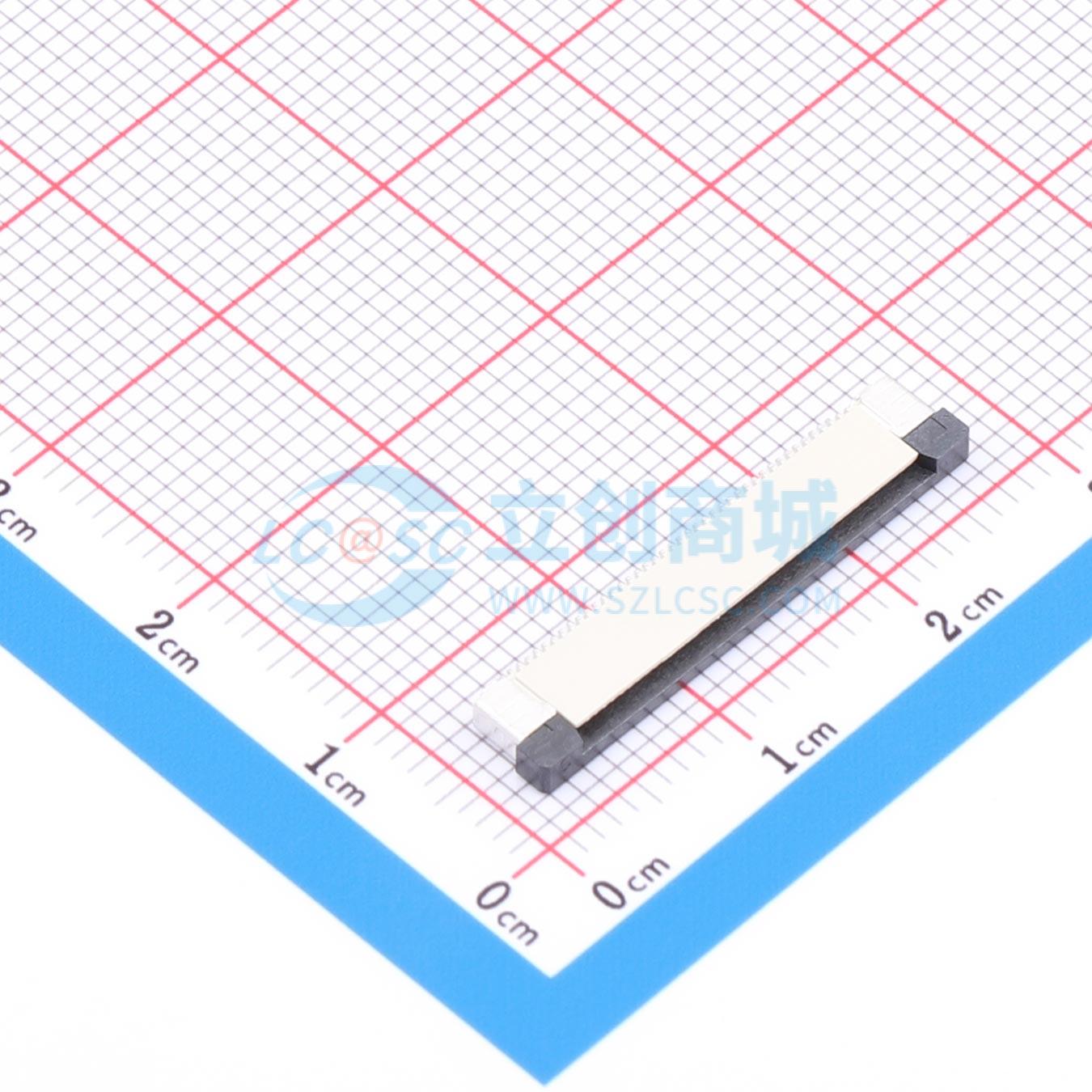 点击查看大图 BX-FPC0.5-40PH20AS实物图