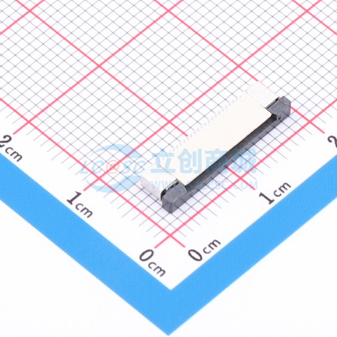 点击查看大图 BX-FPC0.5-24PH20AS实物图