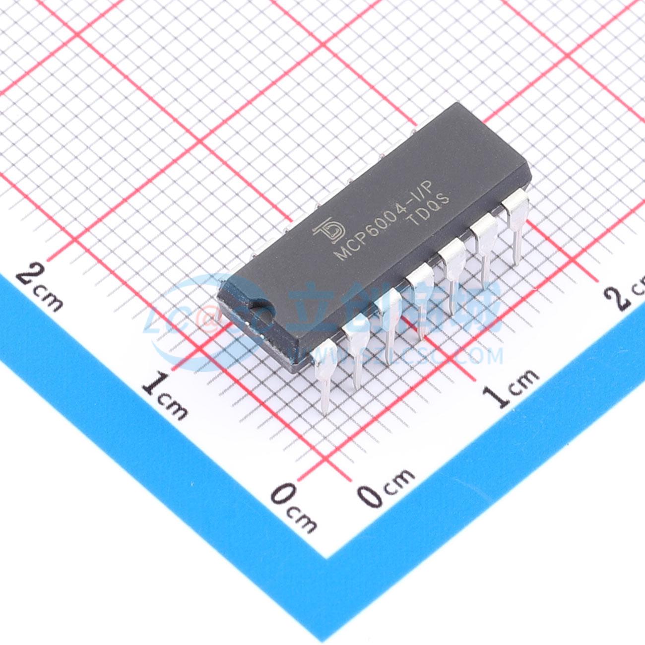 点击查看大图 MCP6004-I/P-TUDI实物图