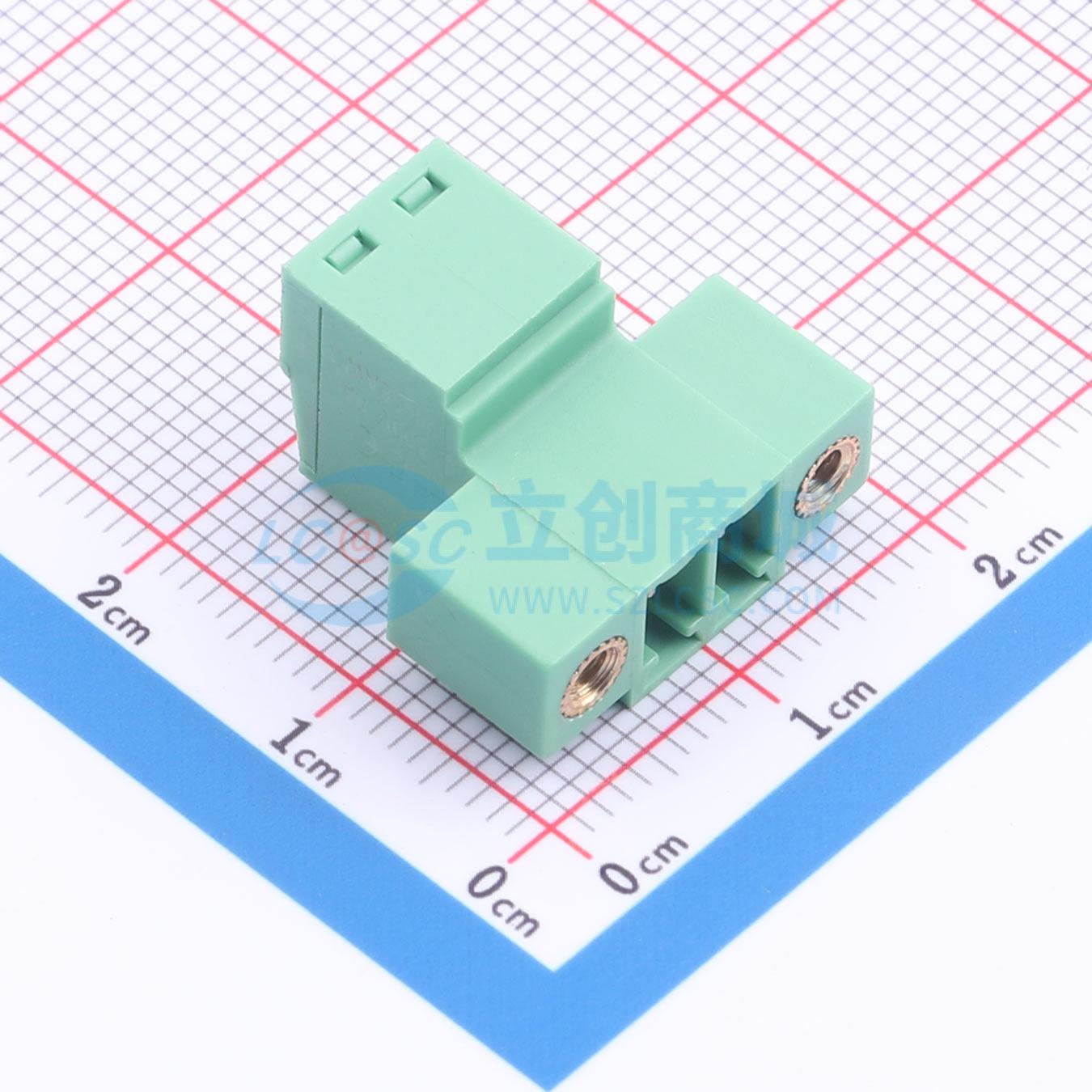 点击查看大图 AEDG-381KR-2P-GG实物图