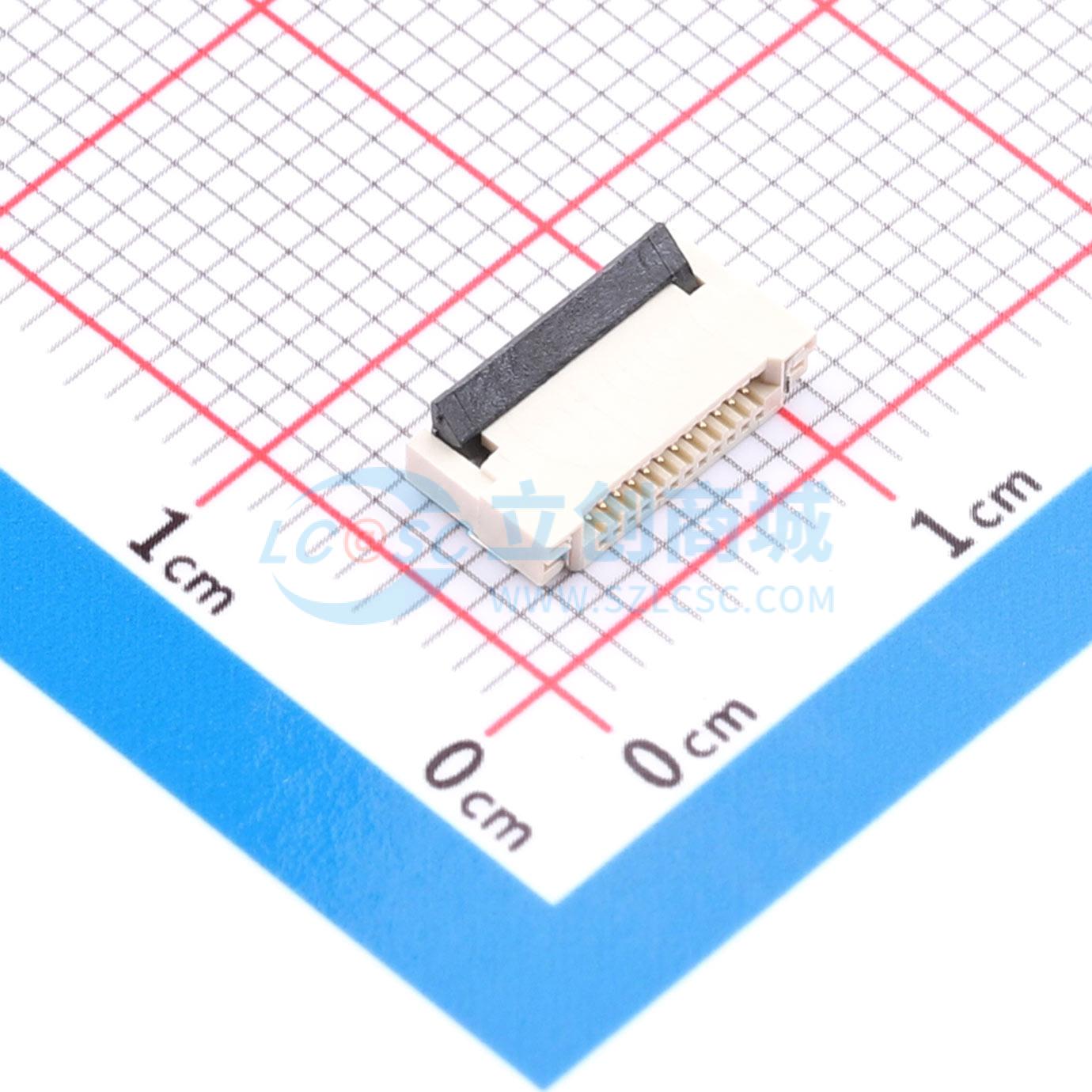 点击查看大图 BX-FPC0.5-12PH20HF实物图