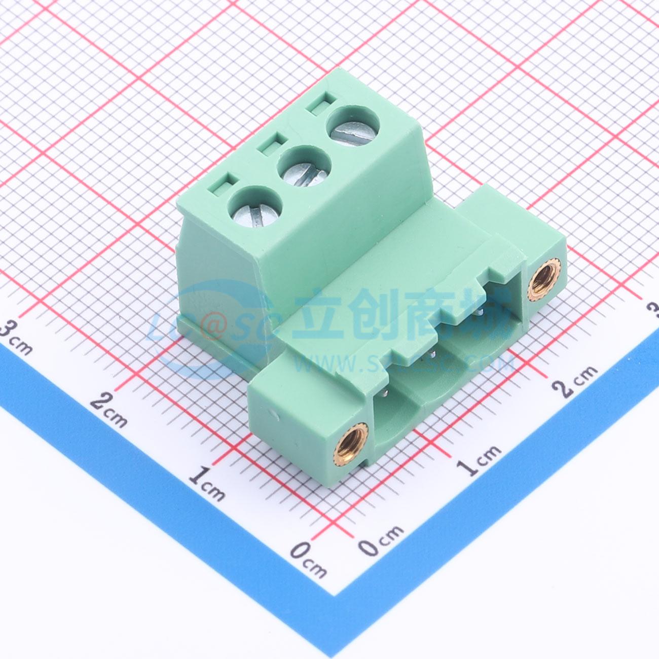 点击查看大图 AEDG-508KRP-3P-GG实物图