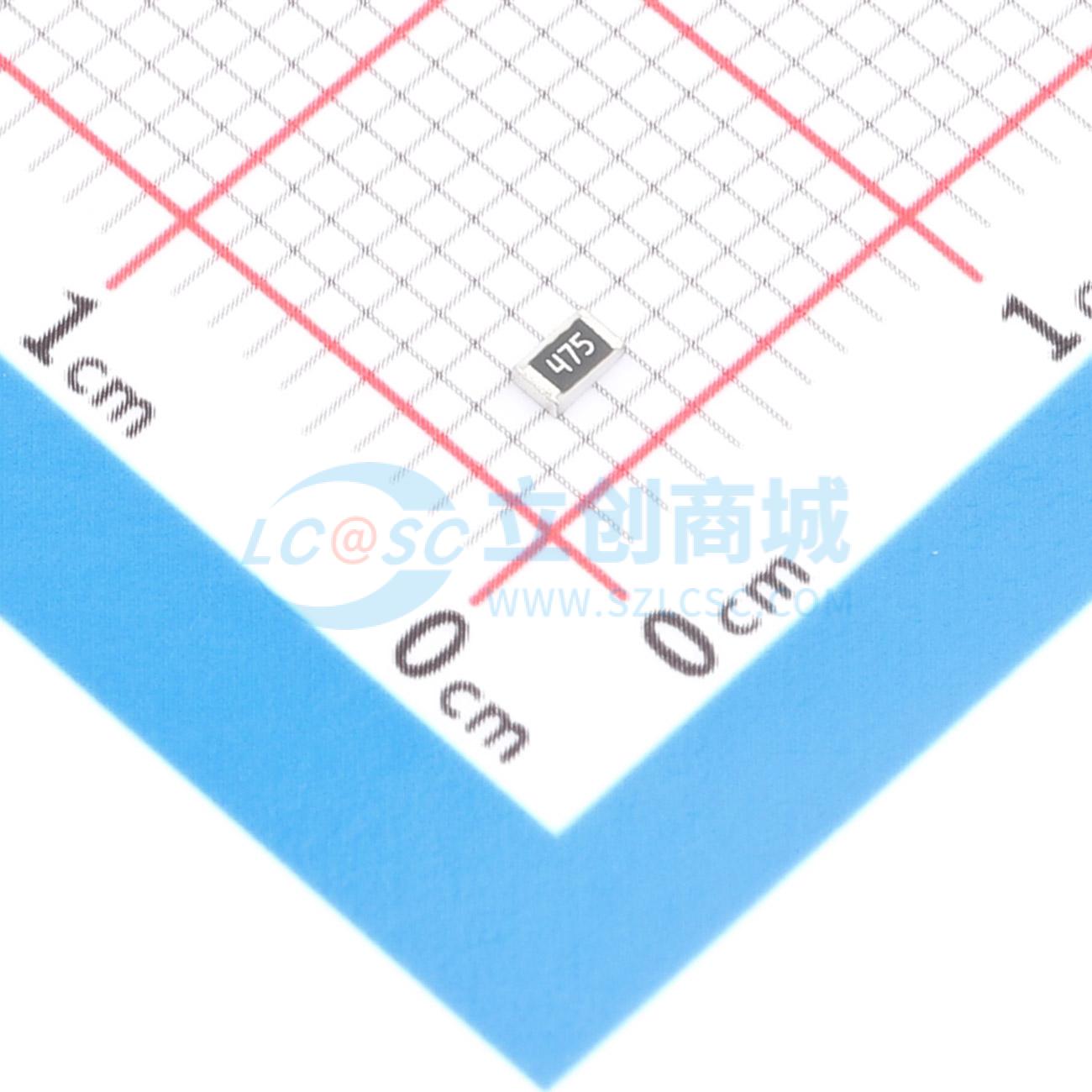 点击查看大图 HRC0805J475 FNTN实物图