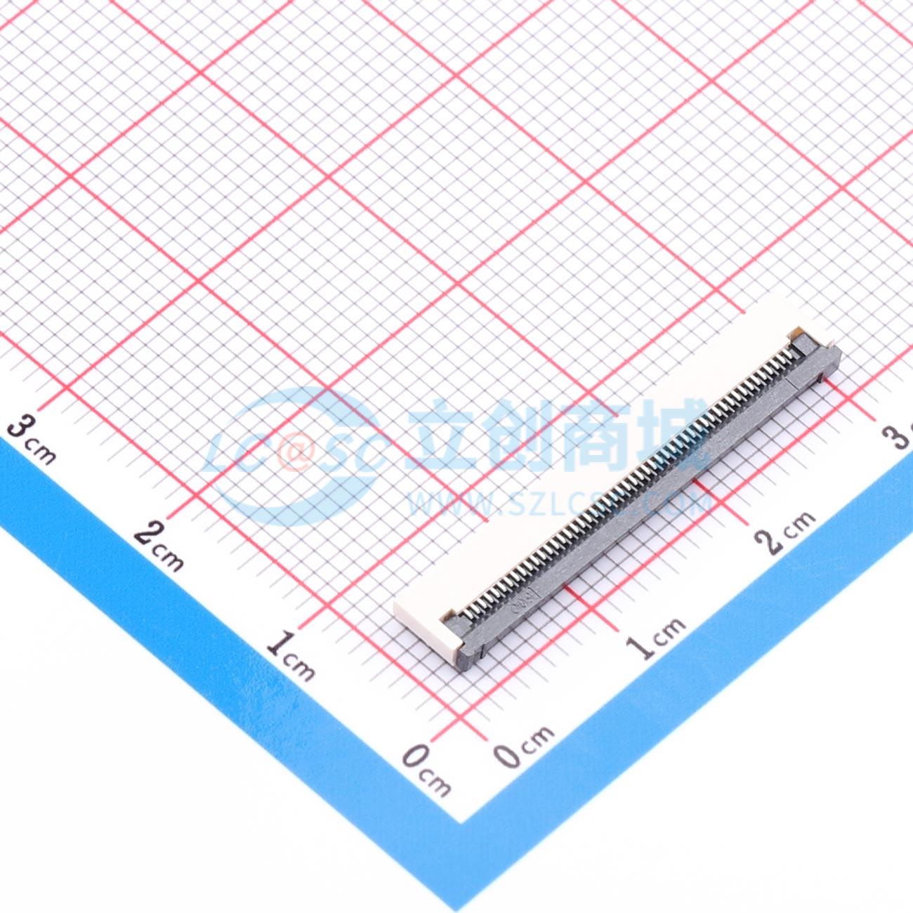 点击查看大图 BX-FPC0.5-50PH20FX实物图