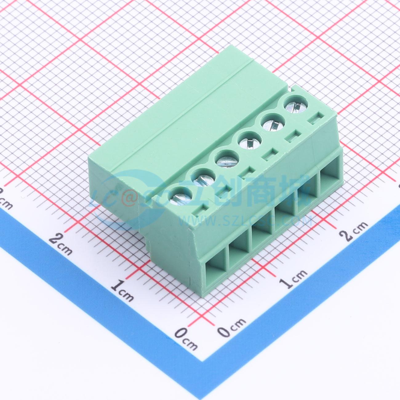 点击查看大图 AEDG-381KR-6P-GG实物图